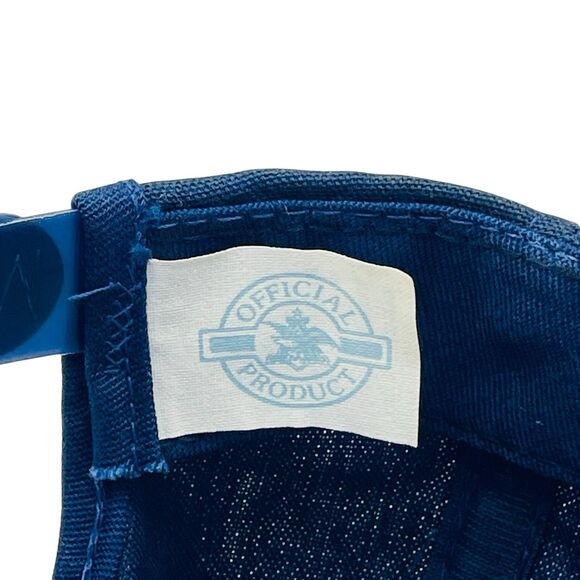 Vintage 90s Budweiser Beer Rope Snapback Hat Cap Made in USA Official - Picture 5 of 5